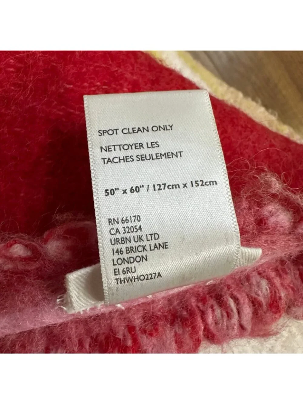 Anthropologie Woven Crisanta Throw Blanket